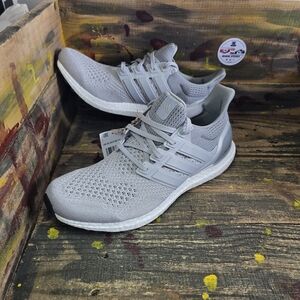 Adidas Men Sz 9.5,11.5 Ultraboost 1.0 Silver Metallic Athletic Shoes 2025 JS1632